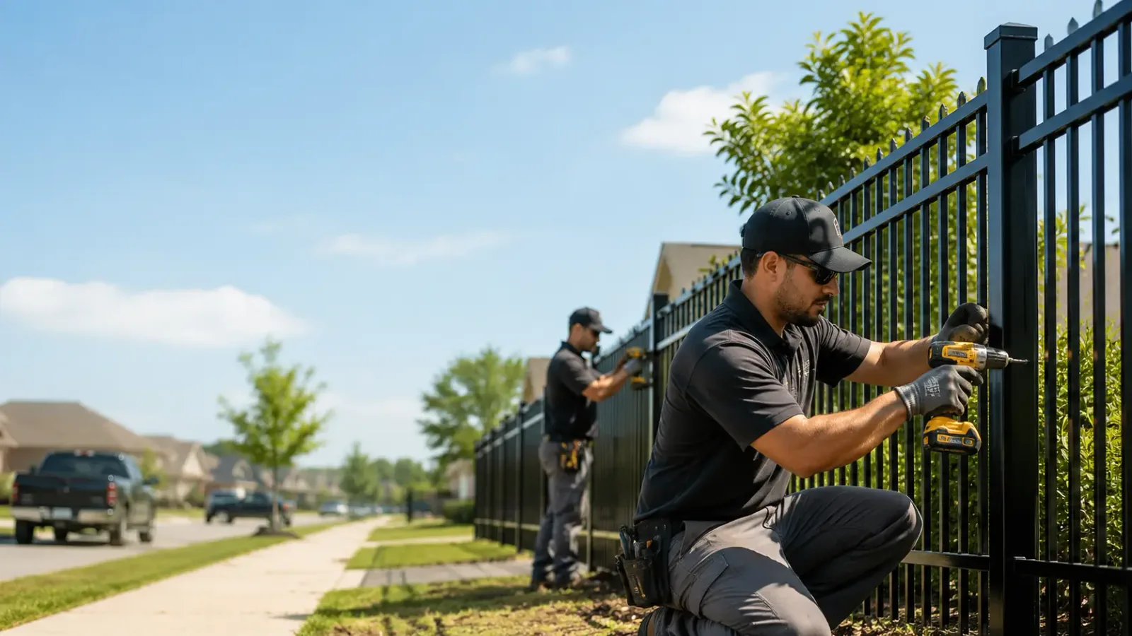 Metal Fence Installation in Abilene, TX